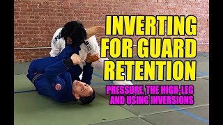 Inversions to Help Your Guard Retention BJJJiuJitsuJudo [upl. by Granville]