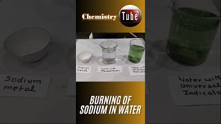 Proof  Sodium  water  NaOH  H2 [upl. by Nae]