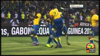 اهداف الجابون 10 تونس  كاس امم افريقيا Gabon vs Tunisia 2012 [upl. by Benetta]