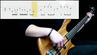 Jamiroquai  Black Capricorn Day Bass Cover Play Along Tabs In Video [upl. by Jac]