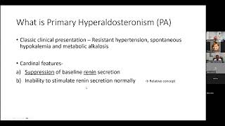 Primary Hyperaldosteronism and Cardiovascular Disease  Sriram Sriperumbuduri MD MBBS FASN [upl. by Saimerej]