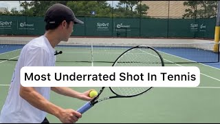 Learn The Most Underrated Shot  Quick Tennis Tips [upl. by Ytirahc]