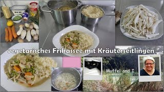 vegetarisches Frikassee mit Kräuterseitlingen eine fast perfekte Täuschung [upl. by Sherwin]