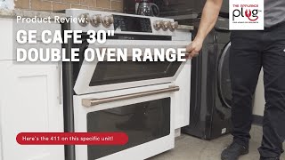 GE Cafe 30quot Smart SlideIn Double Oven Induction Range Review [upl. by Ahsiret]