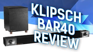 Klipsch BAR40 Soundbar Review [upl. by Kristen]