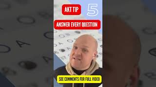 AKT Revision tip 5 Answer every question [upl. by Einahc319]