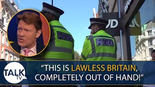 quotLAWLESS Britain Is Out Of Handquot Richard Tice Demands Answers From TikTok Over Oxford Street Riots [upl. by Meldoh]