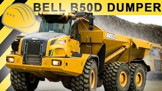 Bell B50D  50 Tonnen Dumper Walkaround amp Demonstration  Steinexpo HD [upl. by Dixie]