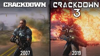 Crackdown 3 vs Crackdown 1  Direct Comparison [upl. by Eart407]