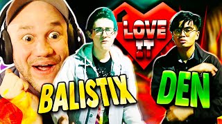 DEN Balistix  Love Love Love Official Music Video BEATBOX REACTION ♥️ [upl. by Atazroglam]