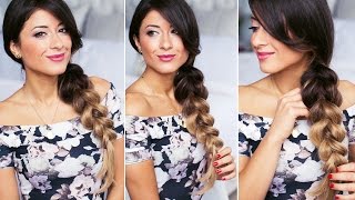 PullThrough Side Braid Hairstyle [upl. by Ardnael217]