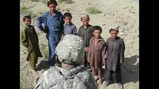 American Soldier Playing With Afghan Children [upl. by Hillier]