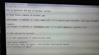 Generate ssh key in windows [upl. by Bolte]