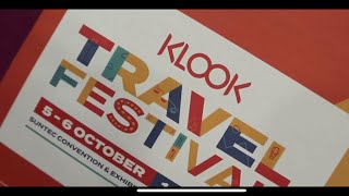 Klook Travel Festival Suntec Convention Centre [upl. by Nosiddam]