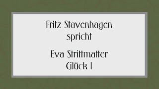 Eva Strittmatter „Glück I“ [upl. by Sculley]