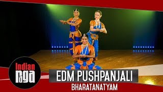 EDM Pushpanjali Bharatanatyam  Best of Indian Classical Dance [upl. by Leahcimal425]