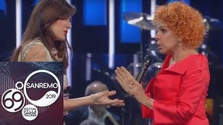 Sanremo 2019  Lirruzione di Ornella Vanoni [upl. by Dleifniw]