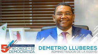 Demetrio Lluberes administrador EGEHID [upl. by Auqinu359]