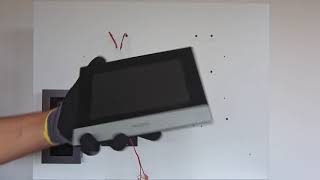 2 Wire Apartment Video intercom Installation and Wiring [upl. by Bili]