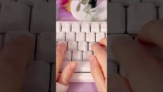 Ceramic typing ASMR [upl. by Nodlew]