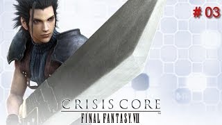 Lets Play Crisis Core  Final Fantasy VII 03  A lassaut du fort Tamblin [upl. by Merriott]