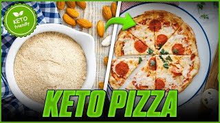 Beginner’s Keto Pizza Recipe The Secret to a LowCarb Crust [upl. by Nehcterg678]