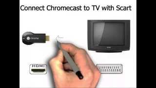 how to connect chromecast using scart adapter [upl. by Wakerly]