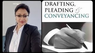 Pleading and its essentials Drafting pleading conveyancing [upl. by Lombardi]