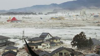 Japans first tsunami in 2024 shocked the world 76 magnitude earthquake in Ishikawa [upl. by Toh]