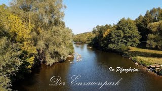 Enzauenpark in Pforzheim DJI Mavic Pro 4K UHD [upl. by Atinid]