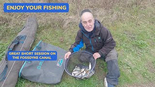 GREAT SHORT SESSION ON THE FOSSDYKE CANAL [upl. by Higbee]