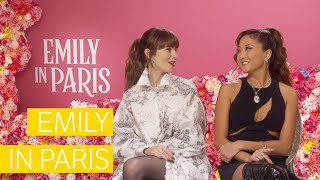 De cast van ‘Emily in Paris’ over de seizoensfinale ‘We waren allemaal in shock’ [upl. by Minier877]