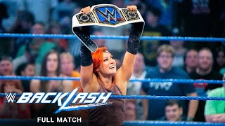 FULL MATCH  SmackDown Women’s Title SixPack Challenge WWE Backlash 2016 [upl. by Aisanat]