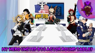 My Hero United  BTS Actor Round Table 100th Video Special [upl. by Notlad]