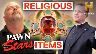 Pawn Stars HOLY MOLY Rare Religious Items Mega Compilation [upl. by Marie-Ann]