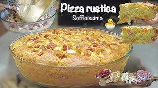 PIZZA RUSTICA SOFFICISSIMA DI PASQUA con Impasto molle BUONISSIMA ANCHE FREDDA [upl. by Eugen962]