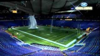 Fox Sports  Metrodome Roof Collapsesm4v [upl. by Ellenohs]