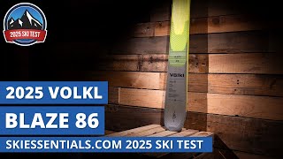 2025 Volkl Blaze 86  SkiEssentialscom Ski Test Review [upl. by Anileva]