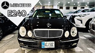 Mercedes Benz e240 Review  Mercedes e240 Avantgarde 2003 EClass [upl. by Innavoeg]