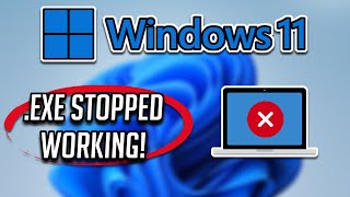 How To Fix exe Has Stopped Working  Appcrash Solved In Windows 11 [upl. by Uella]