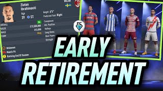 FIFA 22 REGENS EARLY RETIREMENT [upl. by Amehsat]