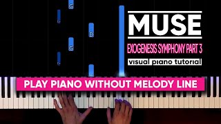 Muse  Exogenesis Symphony Part 3 Redemption Visual Piano Tutorial [upl. by Paulita]