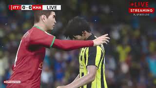 Al Ittihad vs Al Khaleej  Saudi Pro League 2024  Football Live Match Today [upl. by Meece70]