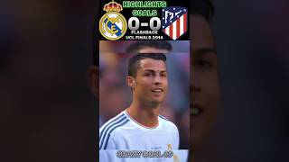 FLASHBACK Real Madrid vs Atletico Madrid UCL Final 2014 football [upl. by Oknuj]