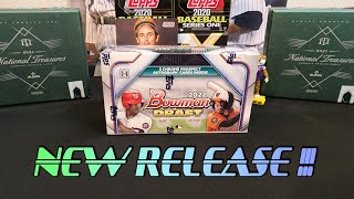 NEW RELEASE 2022 Bowman Draft Jumbo Box Rip [upl. by Hoagland13]