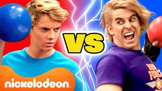 Henry Danger vs Captain Man in EPIC Dodgeball Competition  Nickelodeon UK [upl. by Enidan]