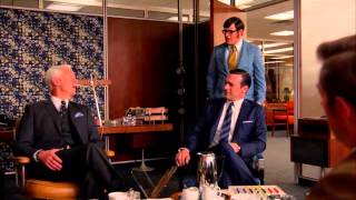 Mad Men Roger Sterling  quotNone of your beeswaxquot [upl. by Nylave]