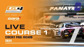 FULL RACE  Course 1  Circuit Paul Ricard  GT4 European Series powered by Rafa Racing Club Frn [upl. by Glennie]