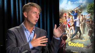 Cooties Interview Jack McBrayer [upl. by Nonnahc654]