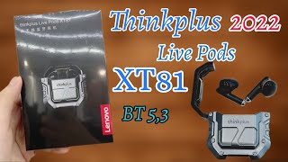 New earbuds 2022 Lenovo Thinkplus XT81  إستعراض سماعة جديدة في إنتظار مراجعتها [upl. by Leora]